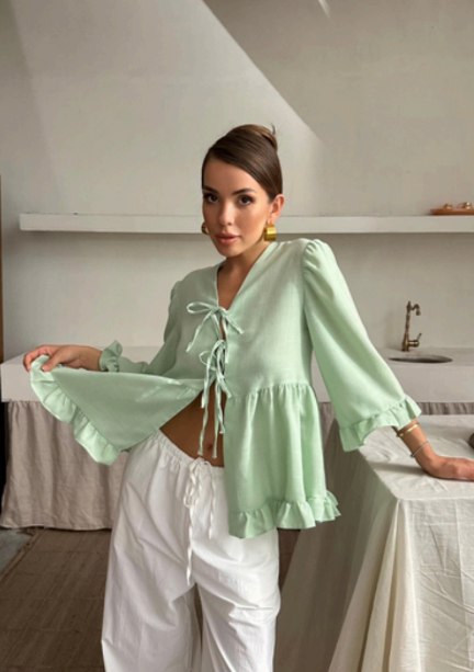 Blouse - Verte