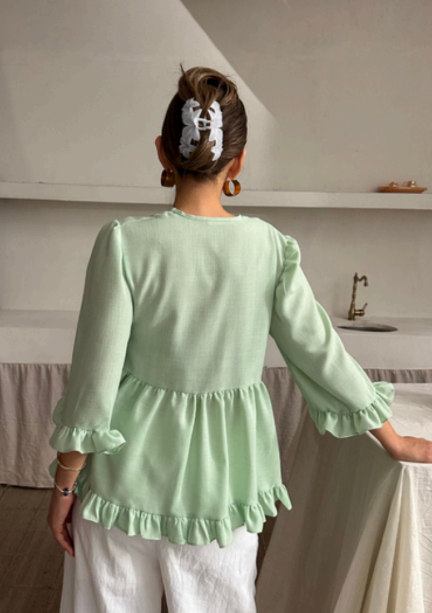 Blouse - Verte