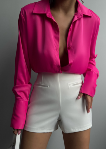 Short élégant - blanc